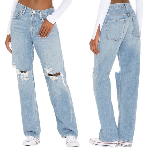 GRLFRND x REVOLVE The Bella Boyfriend Jeans in Fairfax - Picture 1 of 13